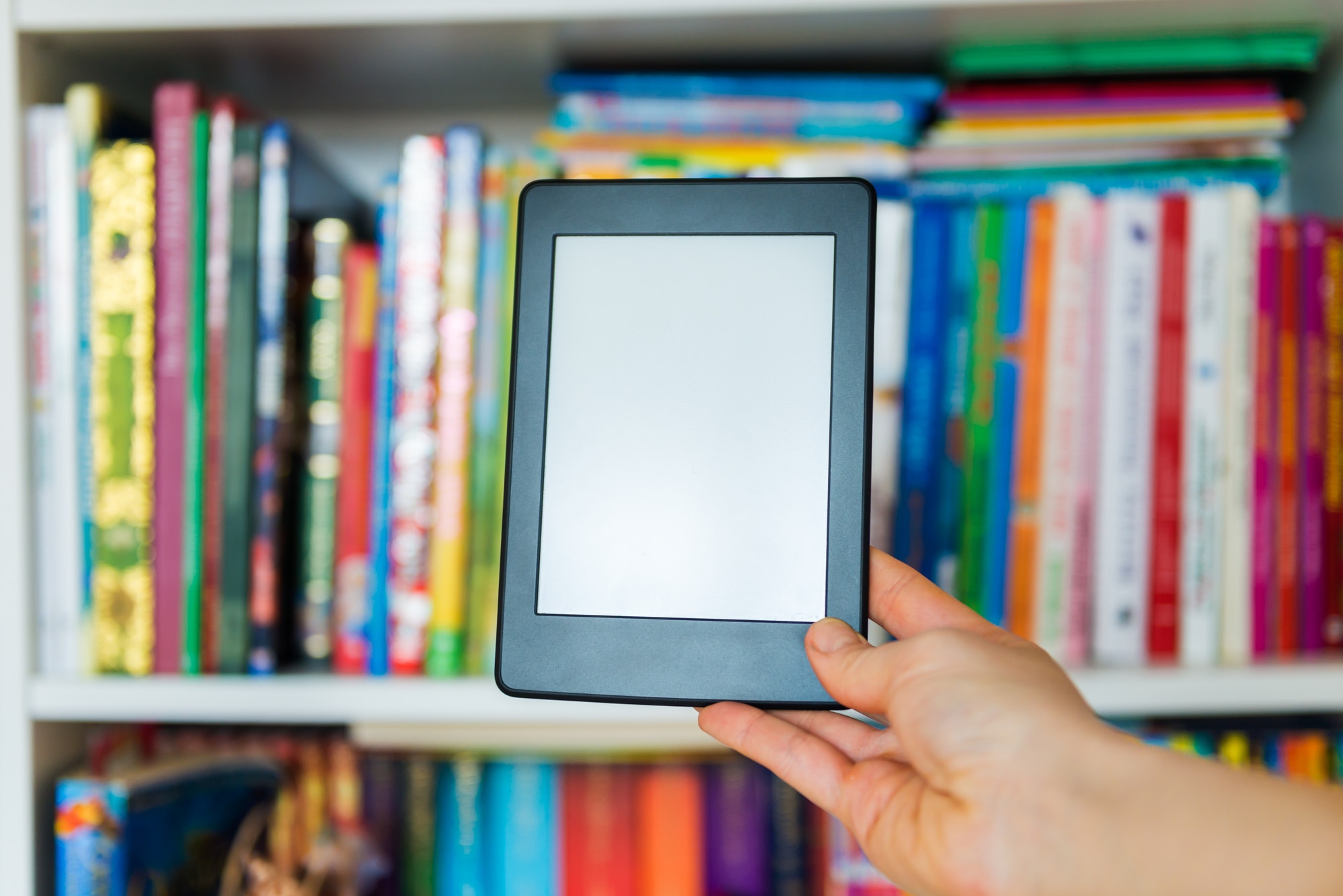 Ebook or digital reading tablet device