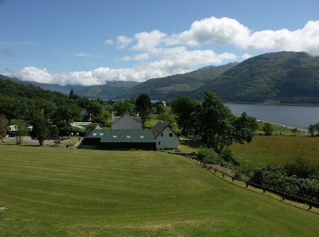View down Loch Leven from near Onich